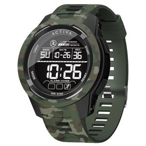 Activa X Terrain Invicta Digital Men's Watch - 45mm, Camouflage, Green